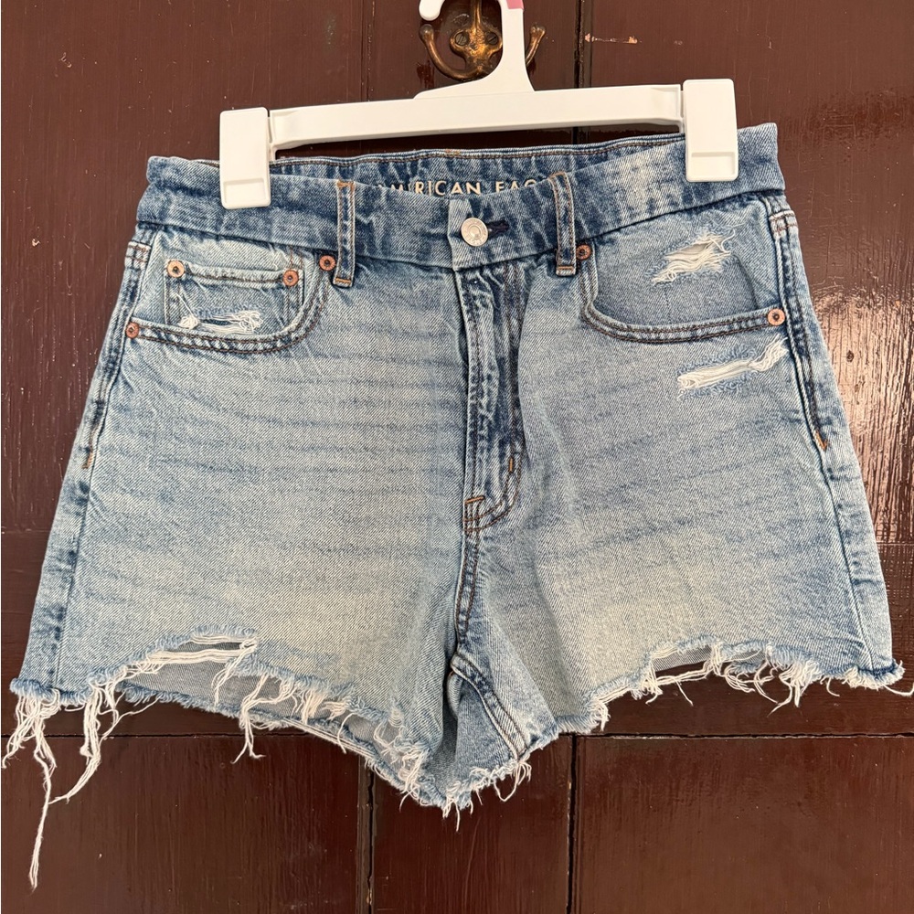 AMERICAN EAGLE mom jean shorts